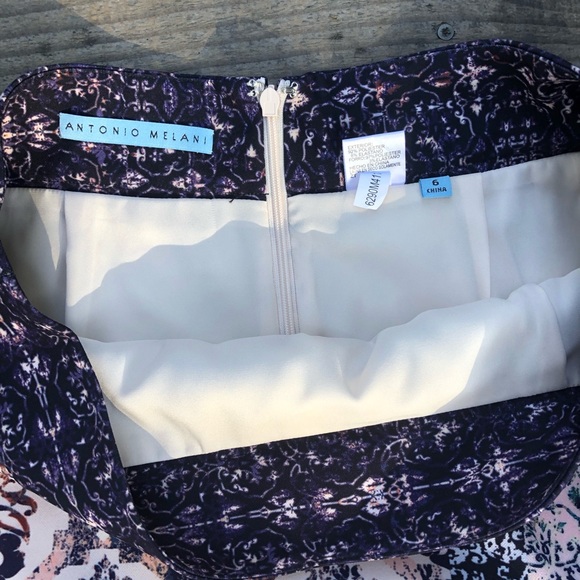 Antonio Malani Print Skirt - Picture 4 of 5